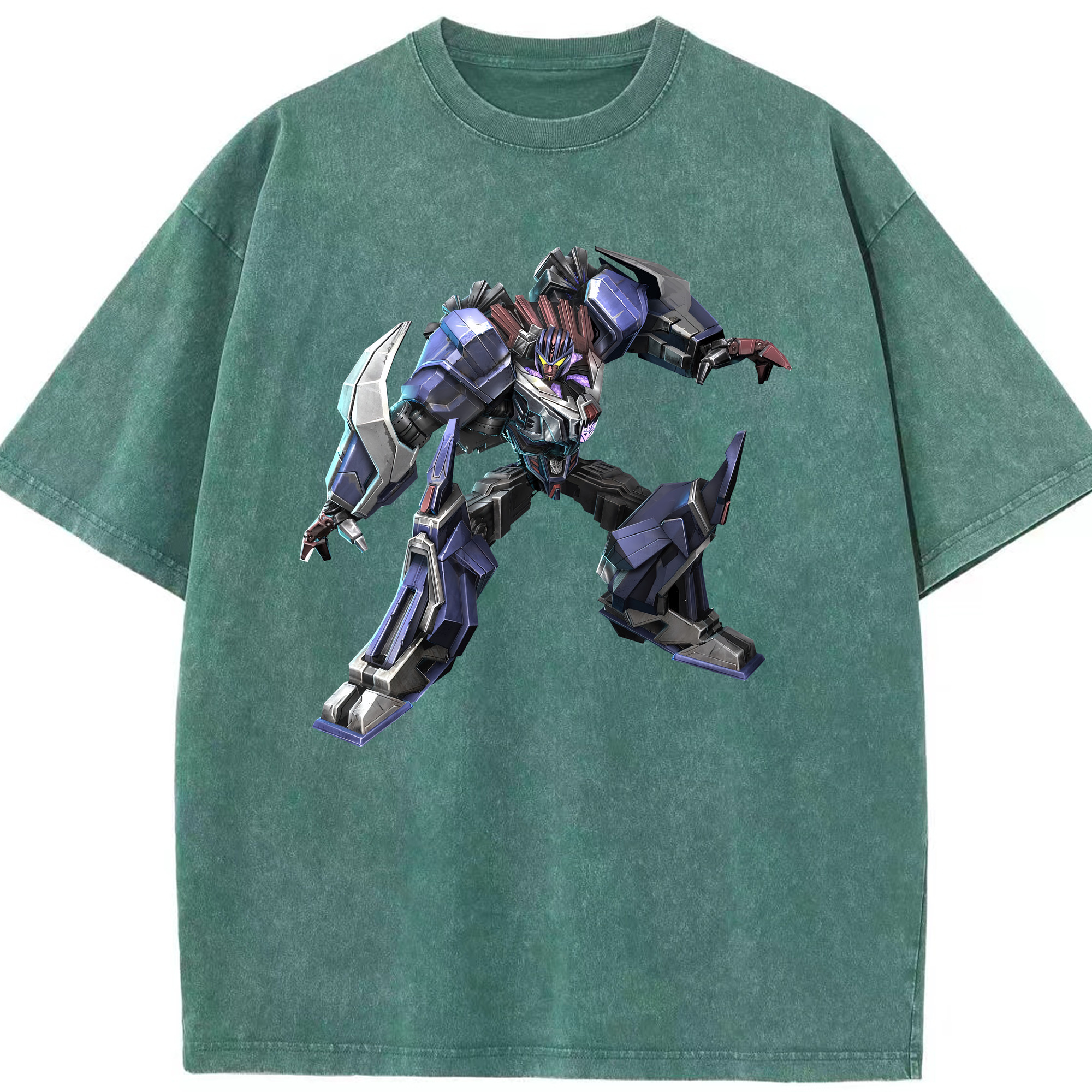 （画像用） Transformers トランスフォーマー 綿100% ヴィンテージ風 半袖Tシャツ（フロントプリント）